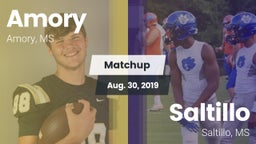 Matchup: Amory vs. Saltillo  2019