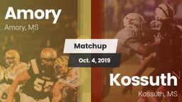 Matchup: Amory vs. Kossuth  2019