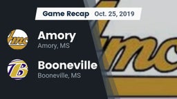 Recap: Amory  vs. Booneville  2019