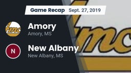 Recap: Amory  vs. New Albany  2019