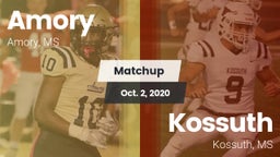 Matchup: Amory vs. Kossuth  2020