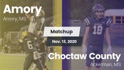 Matchup: Amory vs. Choctaw County  2020