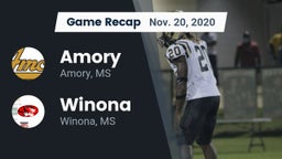 Recap: Amory  vs. Winona  2020