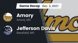 Recap: Amory  vs. Jefferson Davis  2021