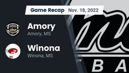 Recap: Amory  vs. Winona  2022