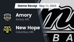 Recap: Amory  vs. New Hope  2023