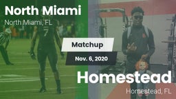 Matchup: North Miami vs. Homestead  2020