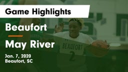 Beaufort  vs May River Game Highlights - Jan. 7, 2020