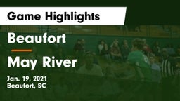 Beaufort  vs May River  Game Highlights - Jan. 19, 2021