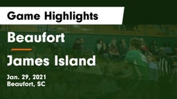 Beaufort  vs James Island  Game Highlights - Jan. 29, 2021