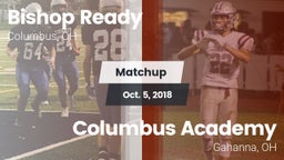 Matchup: Bishop Ready vs. Columbus Academy  2018