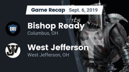Recap: Bishop Ready  vs. West Jefferson  2019