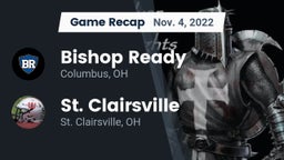 Recap: Bishop Ready  vs. St. Clairsville  2022