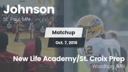 Matchup: Johnson vs. New Life Academy/St. Croix Prep  2016
