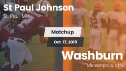 Matchup: St Paul Johnson vs. Washburn  2018