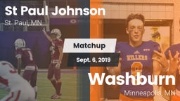 Matchup: St Paul Johnson vs. Washburn  2019
