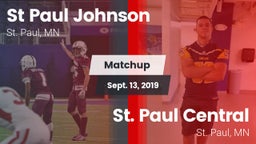 Matchup: St Paul Johnson vs. St. Paul Central  2019