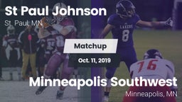 Matchup: St Paul Johnson vs. Minneapolis Southwest  2019