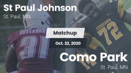 Matchup: St Paul Johnson vs. Como Park  2020