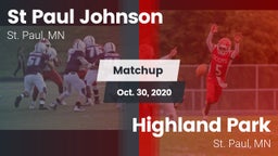 Matchup: St Paul Johnson vs. Highland Park  2020