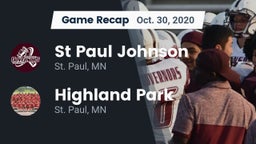 Recap: St Paul Johnson  vs. Highland Park  2020