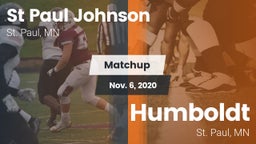 Matchup: St Paul Johnson vs. Humboldt  2020