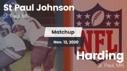 Matchup: St Paul Johnson vs. Harding  2020