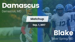 Matchup: Damascus vs. Blake  2017