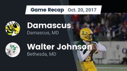 Recap: Damascus  vs. Walter Johnson  2017