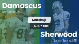 Matchup: Damascus vs. Sherwood  2018