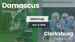 Matchup: Damascus vs. Clarksburg  2018