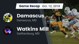 Recap: Damascus  vs. Watkins Mill  2018