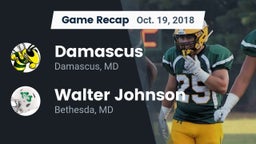 Recap: Damascus  vs. Walter Johnson  2018