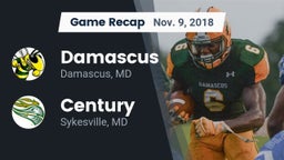 Recap: Damascus  vs. Century  2018