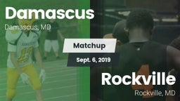 Matchup: Damascus vs. Rockville  2019