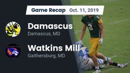 Recap: Damascus  vs. Watkins Mill  2019