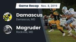 Recap: Damascus  vs. Magruder  2019