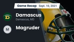 Recap: Damascus  vs. Magruder  2021