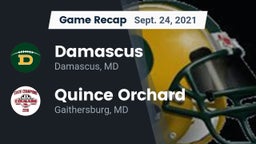 Recap: Damascus  vs. Quince Orchard 2021