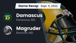 Recap: Damascus  vs. Magruder  2022