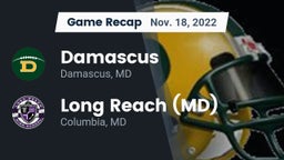 Recap: Damascus  vs. Long Reach  (MD) 2022