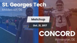 Matchup: St. Georges Tech vs. CONCORD  2017