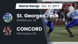 Recap: St. Georges Tech  vs. CONCORD  2017