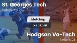 Matchup: St. Georges Tech vs. Hodgson Vo-Tech  2017