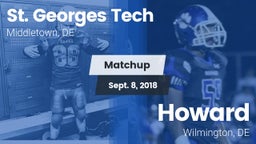 Matchup: St. Georges Tech vs. Howard  2018