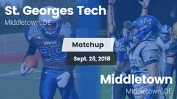 Matchup: St. Georges Tech vs. Middletown  2018