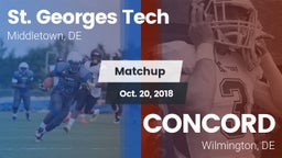 Matchup: St. Georges Tech vs. CONCORD  2018