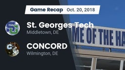 Recap: St. Georges Tech  vs. CONCORD  2018