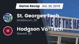 Recap: St. Georges Tech  vs. Hodgson Vo-Tech  2018