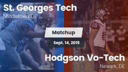 Matchup: St. Georges Tech vs. Hodgson Vo-Tech  2019